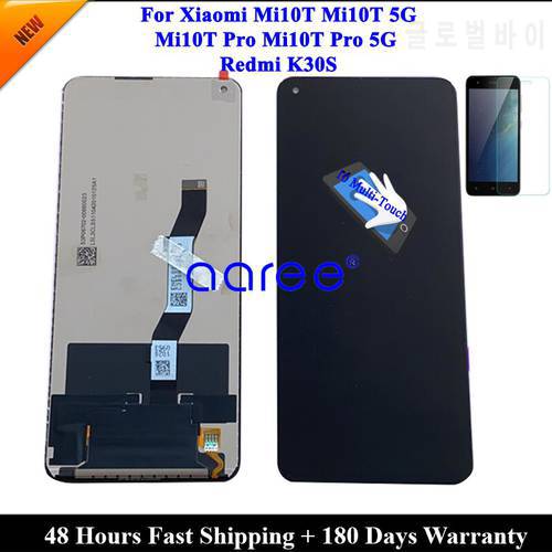 6.77&39 LCD Display Original For Xiaomi Mi10T LCD For Xiaomi Mi 10T Pro K30S LCD Display LCD Screen Touch Digitizer Assembly
