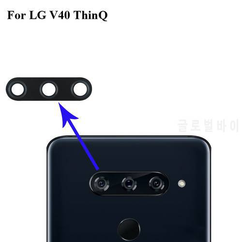 For LG V40 ThinQ Replacement Back Rear Camera Lens Glass For LG V 40 ThinQ Parts LGV40 ThinQ