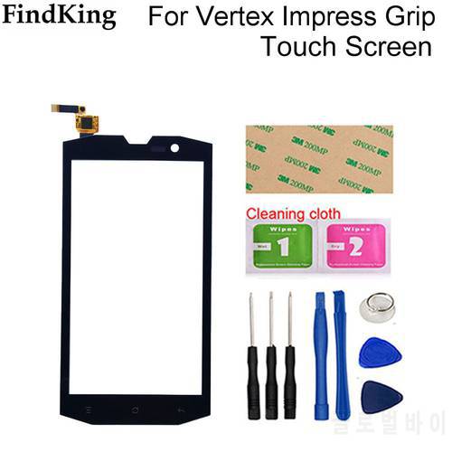 5.0&39&39 Mobile Phone Touch Screen TouchScreen For Vertex Impress Grip Touch Screen Glass Digitizer Panel Sensor Tools Adhesive