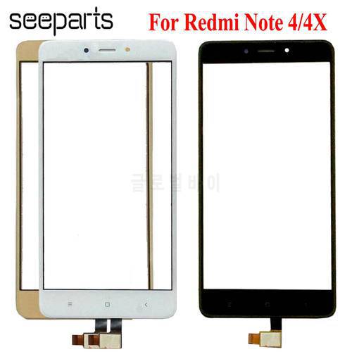 For Xiaomi Redmi Note 4 4X LCD Display Touch Screen Front Glass Sensor Digitizer Note4 Note4X Phone Replacement Spare Parts