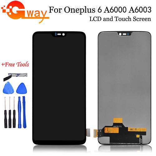 TFT Tested For OnePlus 6 One Plus 6T LCD Display Screen Touch Sensor Screen Digitizer For A6000 A6003 Oneplus 7 LCD Screen