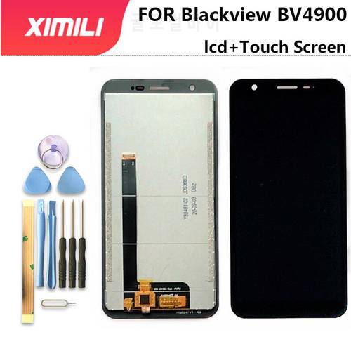 100% Original For Blackview Bv4900 Pro LCD Touch Digitize Display Digitizer Panel Replacement BV4900 BV 5100 phone Accessories