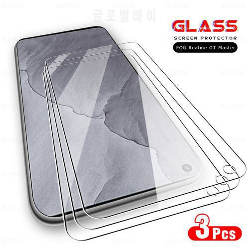 3pcs glass for Realme GT Master screen protector for OPPO Realme GT Master GTMaster tempered glass safety films