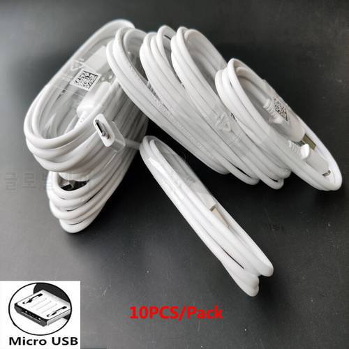 10PCS/Lot High Quality Micro USB Cable Charger Cable For Samsung J1 J2 J3 J5 J7 2017 A3 A5 A7 2017 A10 A20 M10 M20 Phone Cable