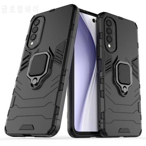 For Honor X20 SE Case Magnetic Ring Stand Holder Shockproof TPU Armor Back Cover For Honor X20 SE Phone Case For Honor X20 SE