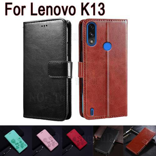 Flip Wallet Leather Cover For Lenovo K13 Case Phone Protective Shell Book On For Lenovo K 13 Case Magnetic Card Stand Bag Coque