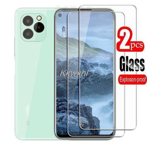 2PCS FOR Oukitel C21 Pro High HD Tempered Glass Protective On Ouk C21Pro Phone Screen Protector Film