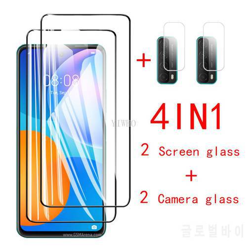 Protector glass For Huawei P Smart 2021 Screen Protectors Camera Lens Film hawei p smart2021 psmart PPA-LX2 protective glas