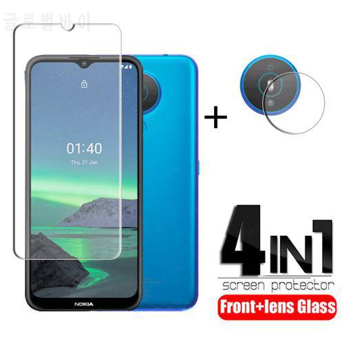 4-in-1 For Nokia 1.4 Glass For Nokia 1.4 Tempered Glass Screen Protector Protective Camera Film For Nokia 6.2 7.2 1.4 Lens Glass