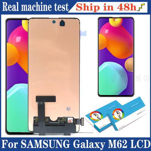 6.7&39&39 Original AMOLED Display for Samsung Galaxy M62 Full LCD Touch Screen Repair Parts For SM-M625F SM-M625F/DS