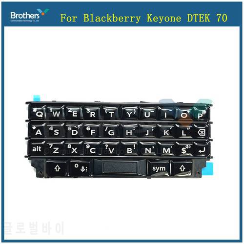 Nwe Original Keypad for BlackBerry KEYone DTEK70 Keyboard Button Flex Cable for BlackBerry DTEK70 Phone Replacement Parts Black