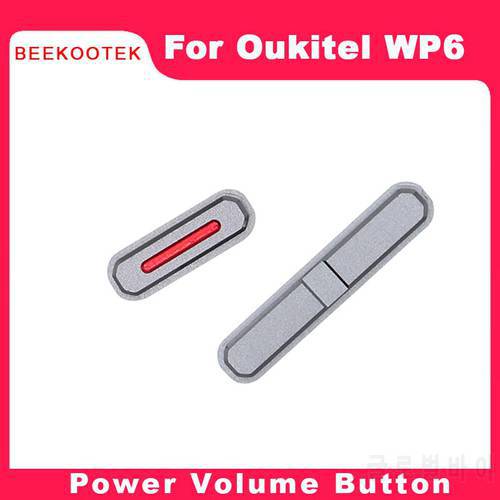 BEEKOOTEK New Original Power Volume Button Side Key For Oukitel WP6 Cellphone