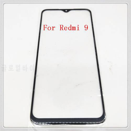 Top Quality 6.53 inches For Xiaomi Redmi 9 9A 9C Front Touch Screen Glass Outer Lens Replacement
