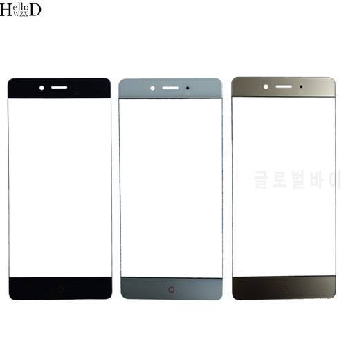 5.5 inch Front Panel Glass For ZTE Nubia Z11 NX531J Front Outer Glass Cover Touch Screen Panel Replacement