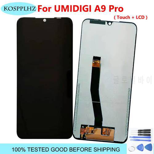 For Umidigi A9 Pro A9Pro LCD Display + Touch Screen Sensor Assembly Replacement High Quality Umi A9 pro LCD + Touch Screen
