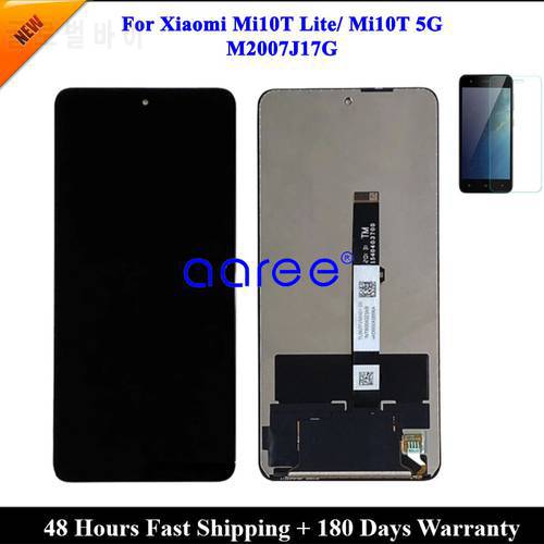 6.67&39 LCD Display Original For Xiaomi Mi10T Lite LCD For Xiaomi Mi 10T Lite 5G LCD Display LCD Screen Touch Digitizer Assembly