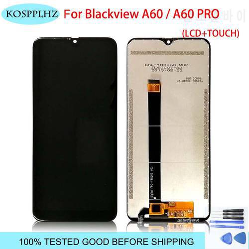 6.1inch 1280x600p LCD Display Touch Screen Assembly Replacement For BLACKVIEW A60 PRO A 60 PLUS 100% Work Display Screen + Tools