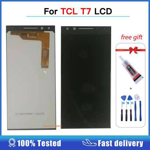 100% tested LCD Display For TCL T7 Touch Panel Screen Digitizer Assembly For TCL T7 LCD High quality Pantalla