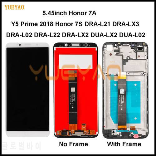For Huawei Y5 Prime 2018 LCD Display Touch Screen Honor 7S DUA-L22 DUA L02 L22 LX2 For Huawei Honor 7A LCD Screen Replacement