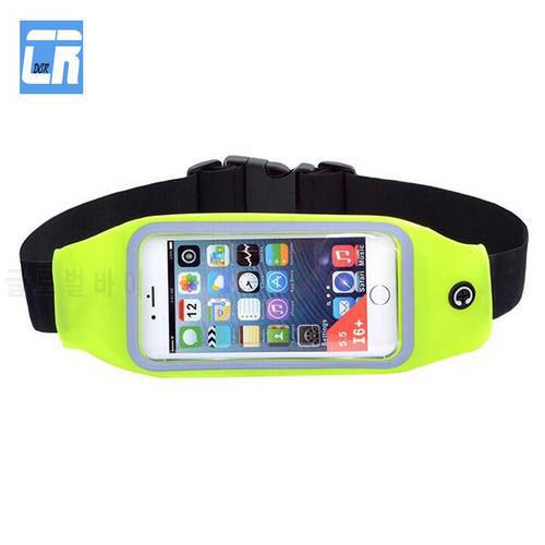 Sports Waterproof Running Waist Bag Canvas Jogging Portable Outdoor Phone Holder Belt Bag Women Men Fitness Sport Accessories