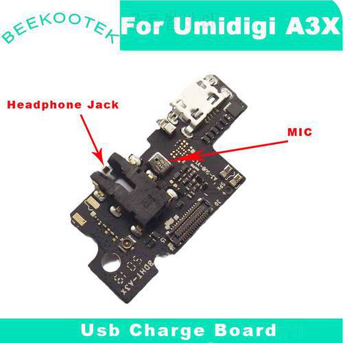 New Original UMIDIGI A3X USB Charging Board Headphone Jack MIC Dock Replacement For UMIDIGI A3X Phone