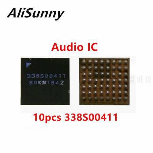 AliSunny 10pcs 338S00411 U4902 U5002 U5102 Ring amplification small Audio ic chip CS35L27 for iphone XS MAX XR 11 11Pro/ProMax