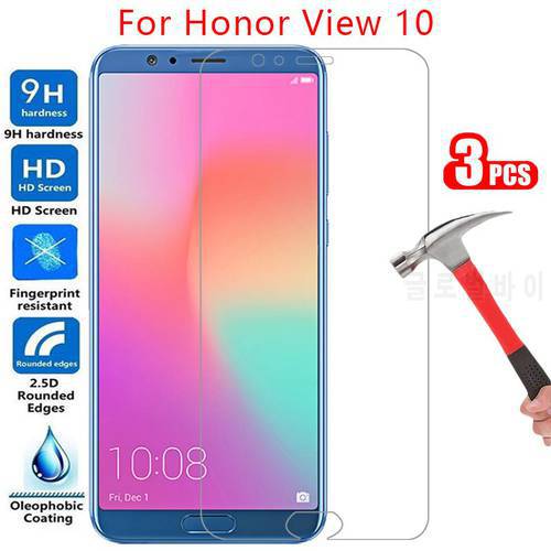 protective tempered glass for huawei honor view 10 screen protector on honer onor view10 v v10 10view 5.99 safety film honorv10