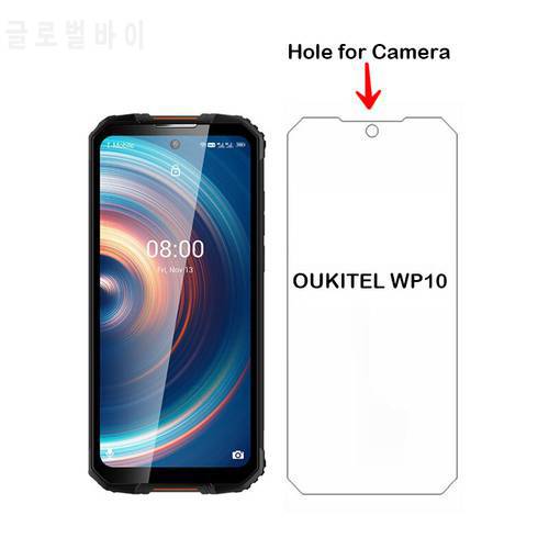 JGKK Screen Protector for Oukitel WP10 5G WP 10 OUKITEL WP10 Premium 9H Tempered Glass Front Protective Film Transparent Glass