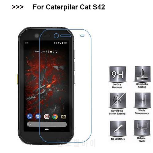 9D Protective Glass For Caterpillar Cat S32 Tempered Glass For Pelicula de vidro Cat S42 S 42 Protective Film Screen Protector