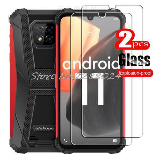 2PCS FOR Ulefone Armor 8 Pro High HD Tempered Glass Protective On Armor8 8Pro 5G Phone Screen Protector Film
