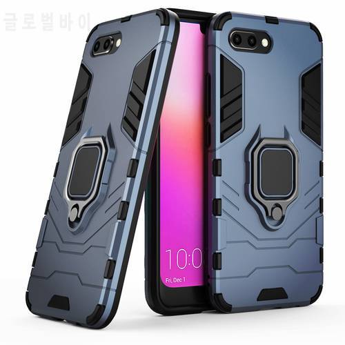 For Huawei Honor 10 Case Honor 10 Cover 5.84 Shockproof Ring Stand Bumper Silicone + PC Phone Cover For Huawei Honor 10 COL L29