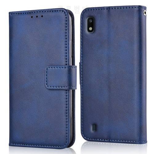 For On Samsung A105 Case Back Cover For Samsung Galaxy A10 A105 A105F Coque Flip Wallet Leather Case For Samsung A10 A 10 Case