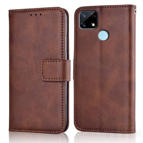 Narzo 30A Case Slim Leather Flip Cover for Realme Narzo 30A Case Wallet Magnetic Case For Realme Narzo 30A Back Cover