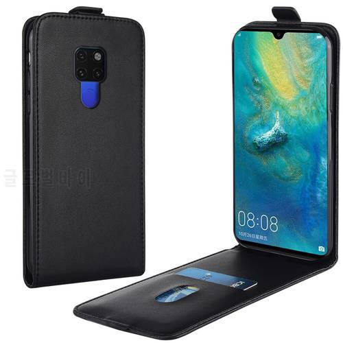 Flip Up and Down Leather Case for Huawei Mate 20 HMA-L29 HMA-L09 HMA-LX9 6.53&39&39 Vertical Cover for Mate20 Case Phone Bag