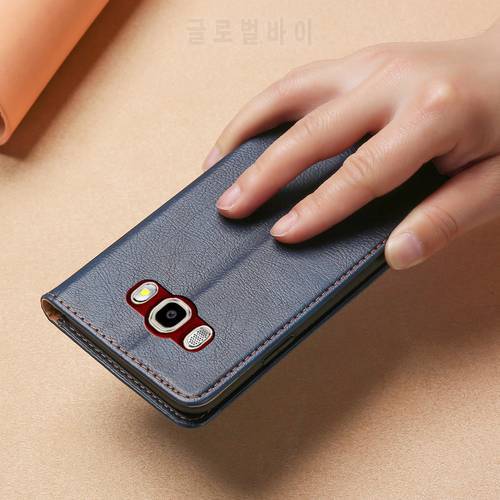 Leather Case on For Coque Samsung Galaxy J5 J7 Prime J3 2016 2017 Case Magnetic Flip Stand Phone Case for Samsung J4 J6 Cover