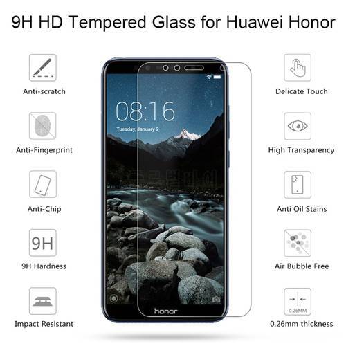 Phone Tempered Glass for Huawei Honor 7C AUM L41 Screen Protector Film on Honor 7A 7C Pro Protective Glass for Honor 7A DUA L22