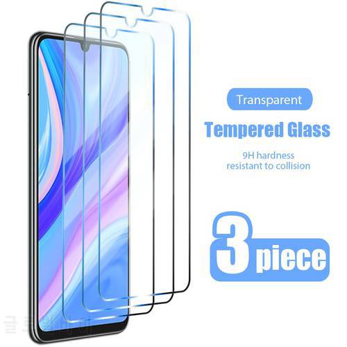 3pcs Tempered Glass for Huawei Y7 Y9 Y9S 2018 ii Y5 Y6 Screen Protector Glass for Huawei P Smart Pro P Smart Plus 2019 2021 S Z