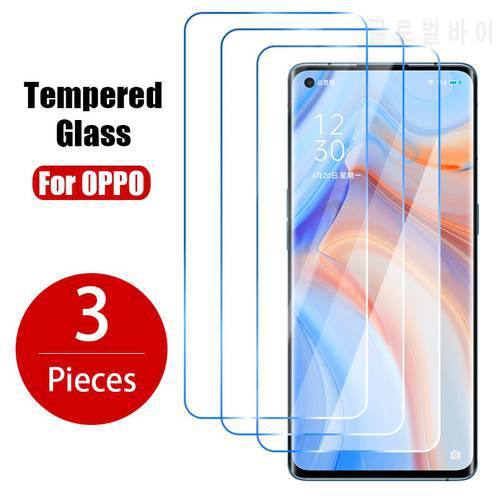 3PCS Screen Protector Glass for OPPO A91 A74 A72 A73 5G A92 A5 A9 2020 protective glass for OPPO A53 A52 A54 A55 Reno7 A74 Glass