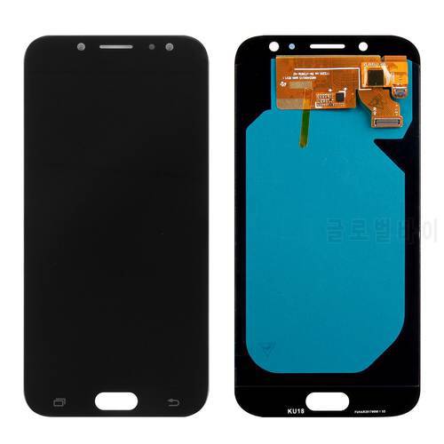 for Samsung Galaxy J7 2017 SM-J730 Black/Blue/Gold/Pink Color OLED LCD and Touch Screen Assembly
