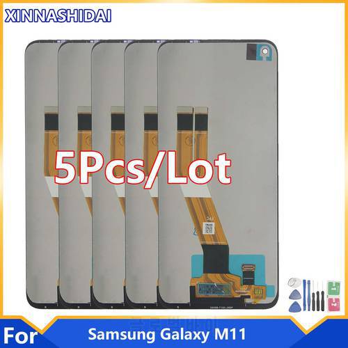 5PCS/For Samsung Galaxy M11 LCD M115 SM-M115 M115F M115G/DS LCD Display Touch Screen Digitizer Glass Assembly