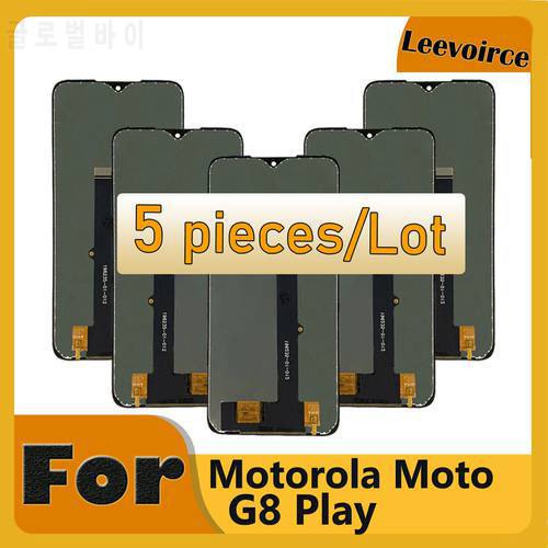 Wholesale 5PCS LCD Screen For Motorola Moto G8 Play XT2015 XT2015-2 LCD Display Touch Screen Digitizer Assembly For Moto G8 Play