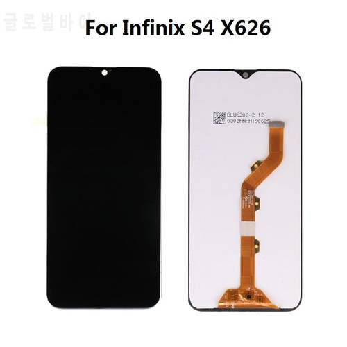 High AAA Quality For for Infinix S4 X626 LCD Screen and Digitizer Touch Screen Assembly Black