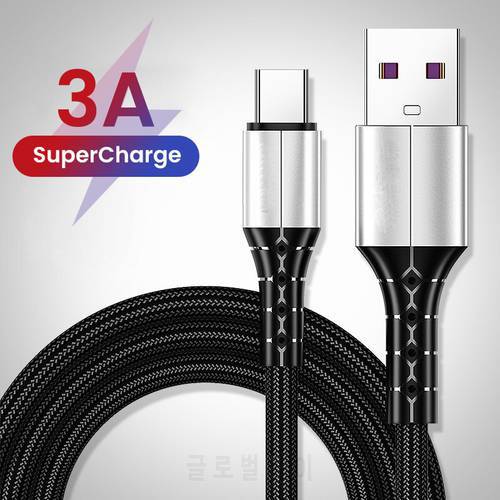 5A USB Type C Micro USB Cable 0.3M/1M/1.5M Fast Charging Cable Phone Quick Charger For Samsung S20 Huawei Xiaomi Data Cable