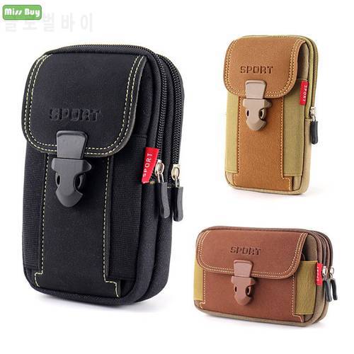Multifunctional Dirt And Wear Resistance Phone Pouch Bag For Xiaomi Poco M3 X3 NFC M2 Pro C3 F2 Pro X2 F1 Case Wallet Belt Cover