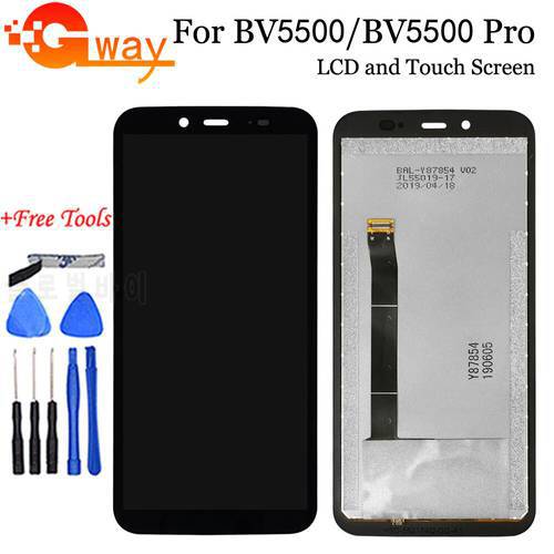 For Blackview BV5500 LCD Display Touch Screen Assembly For Blackview BV5100 BV5500 Pro LCD Phone lcd BV5800 Pro BV5900 Display