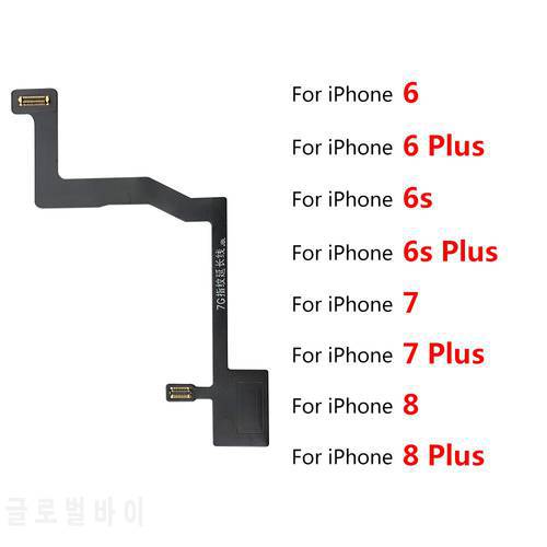 New For iPhone 6 6S 7 8 Plus Home Touch ID Return Fingerprint Button Motherboard Connection Connector Flex Cable
