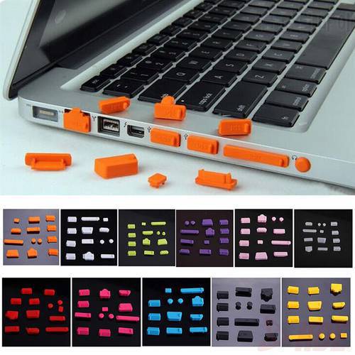 Colorful Silicone Anti Dust Plug Cover Stopper Dust Plug Laptop Dustproof USB Port HDMI RJ45 Interface waterproof Cover