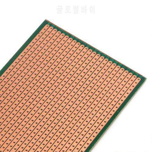 2022 New 5 Pcs 6.5x14.5cm Stripboard Veroboard Uncut PCB Platine Single Side Circuit Board