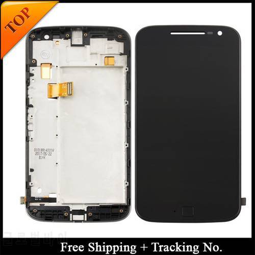 Tracking No. 100% tested For Moto G4 plus LCD For Motorola G4 plus Display LCD Screen Touch Digitizer Assembly