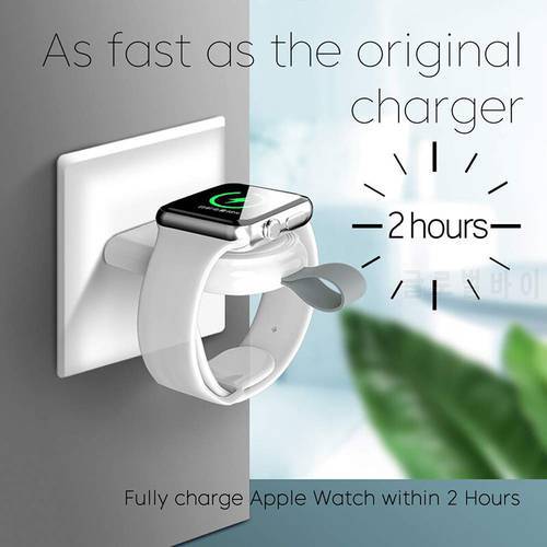 USB-C for Apple Watch Charger QI Wireless Charging Station for iWatch 6 5 4 3 Cable Portable watch wireless charger Fast charge